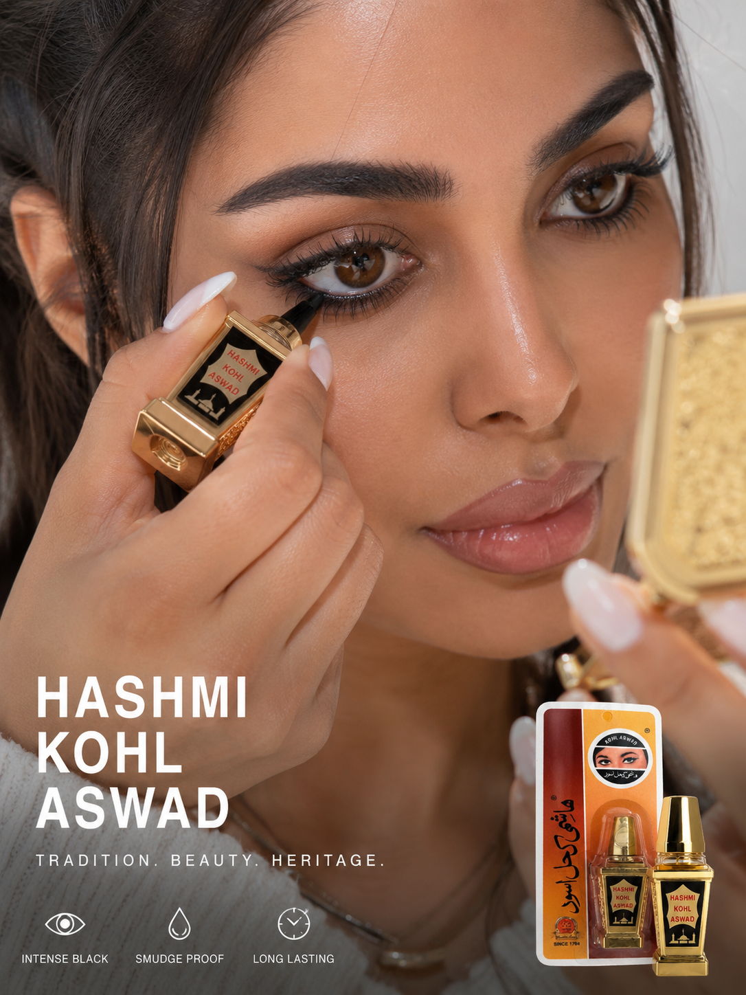 ✨ Hashmi Kohl Aswad – Traditioneller Kajal ✨