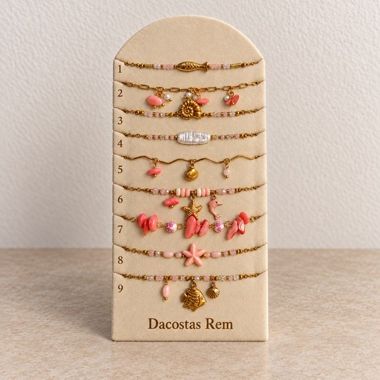 Armbänder «Ocean Rosé»