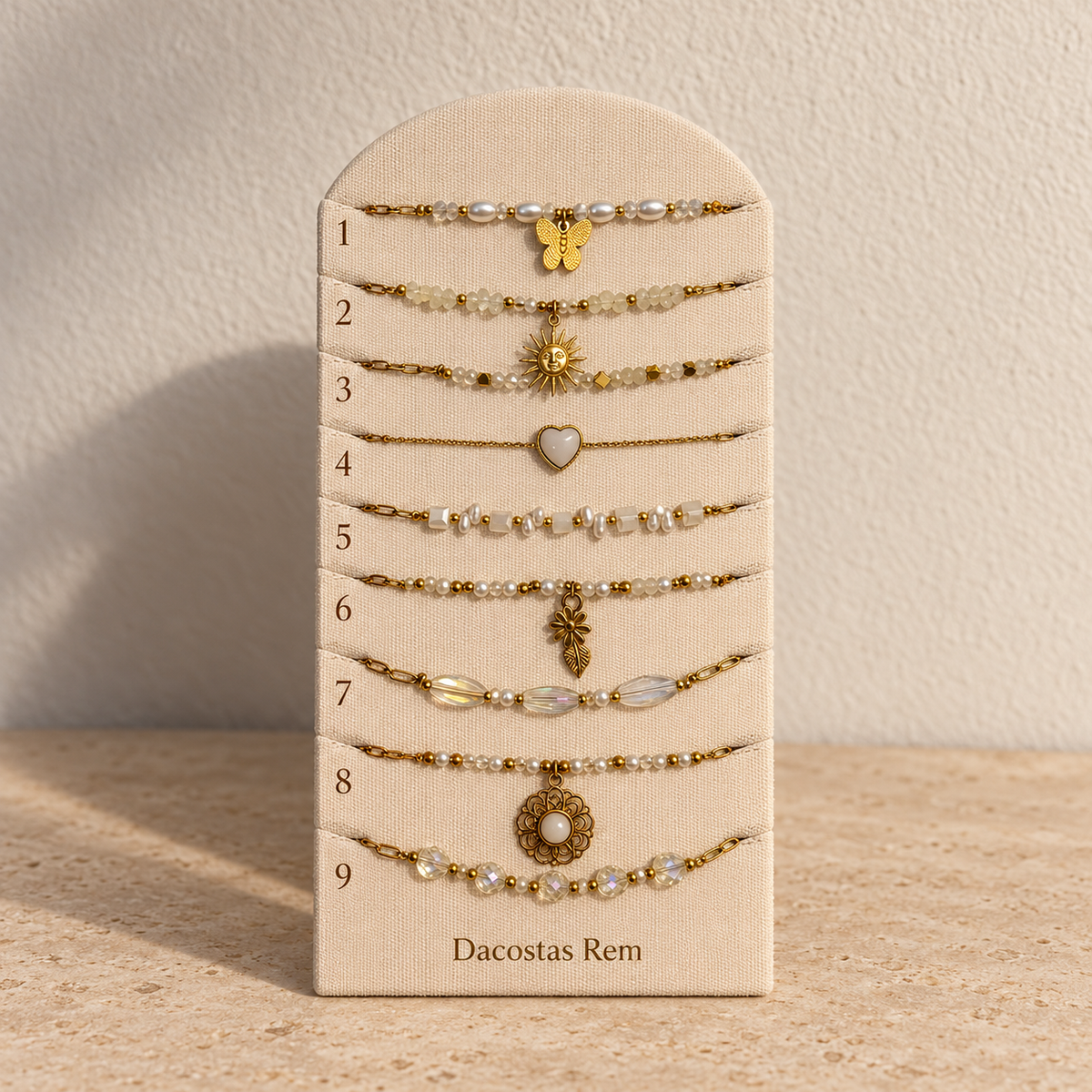 Armbänder «Golden Glow»