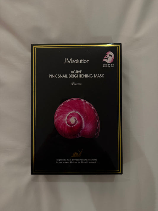 Pink Snail Brightening Mask – 10 Stück