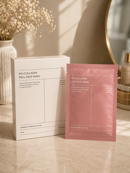 Bio-Collagen Real Deep Mask 🩷✨