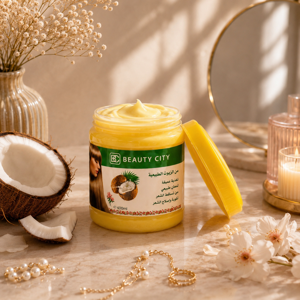 Leave-In Conditioner mit Kokosöl – intensive Haarpflege für geschmeidiges, glänzendes Haar
🥥🐫✨