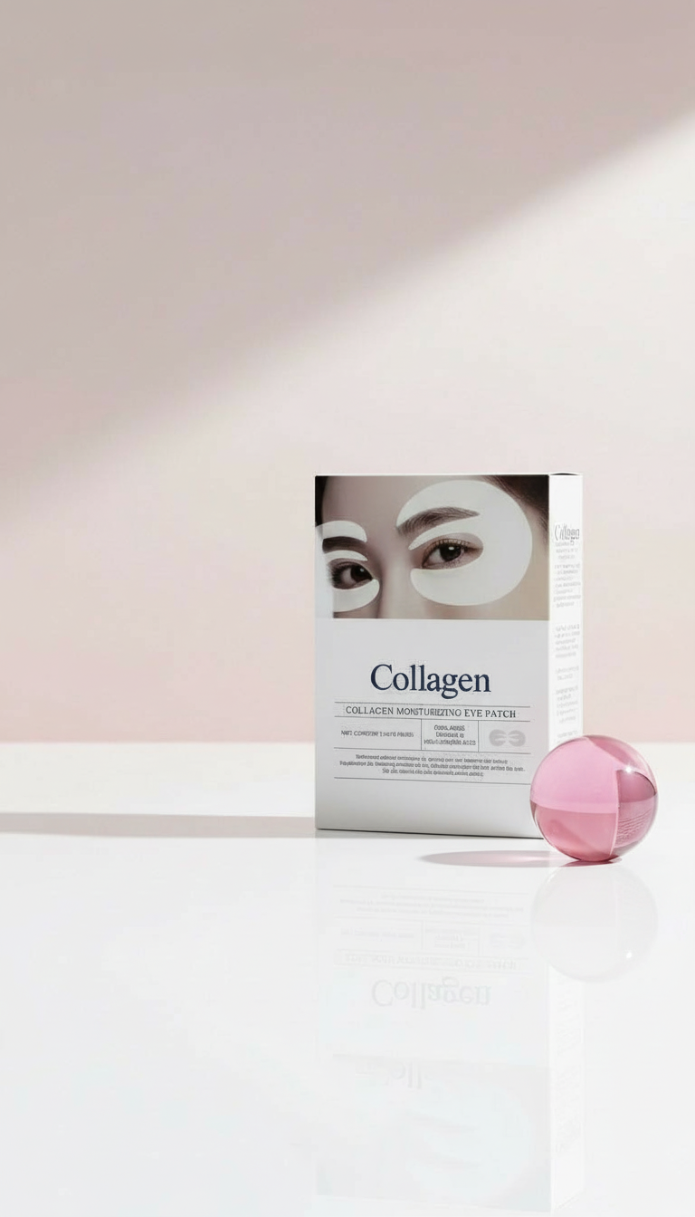 Collagen Film Eye Patches – Glow, Glättung & Wirkung gegen Augenringe ✨ (10 Stk in Box)