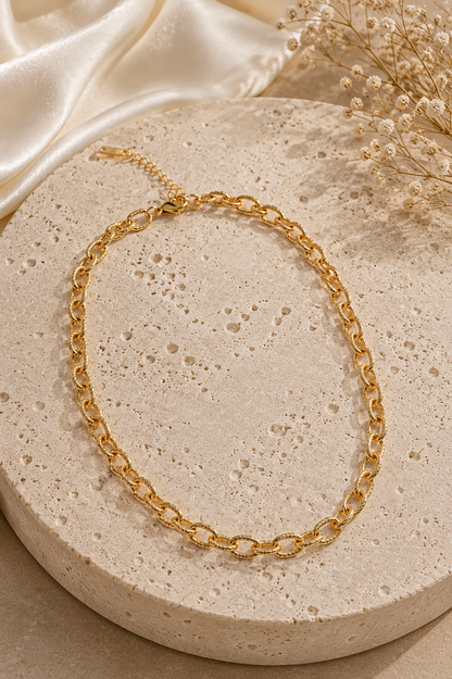 ✨ Gold Chain Halskette – Minimal Luxury ✨