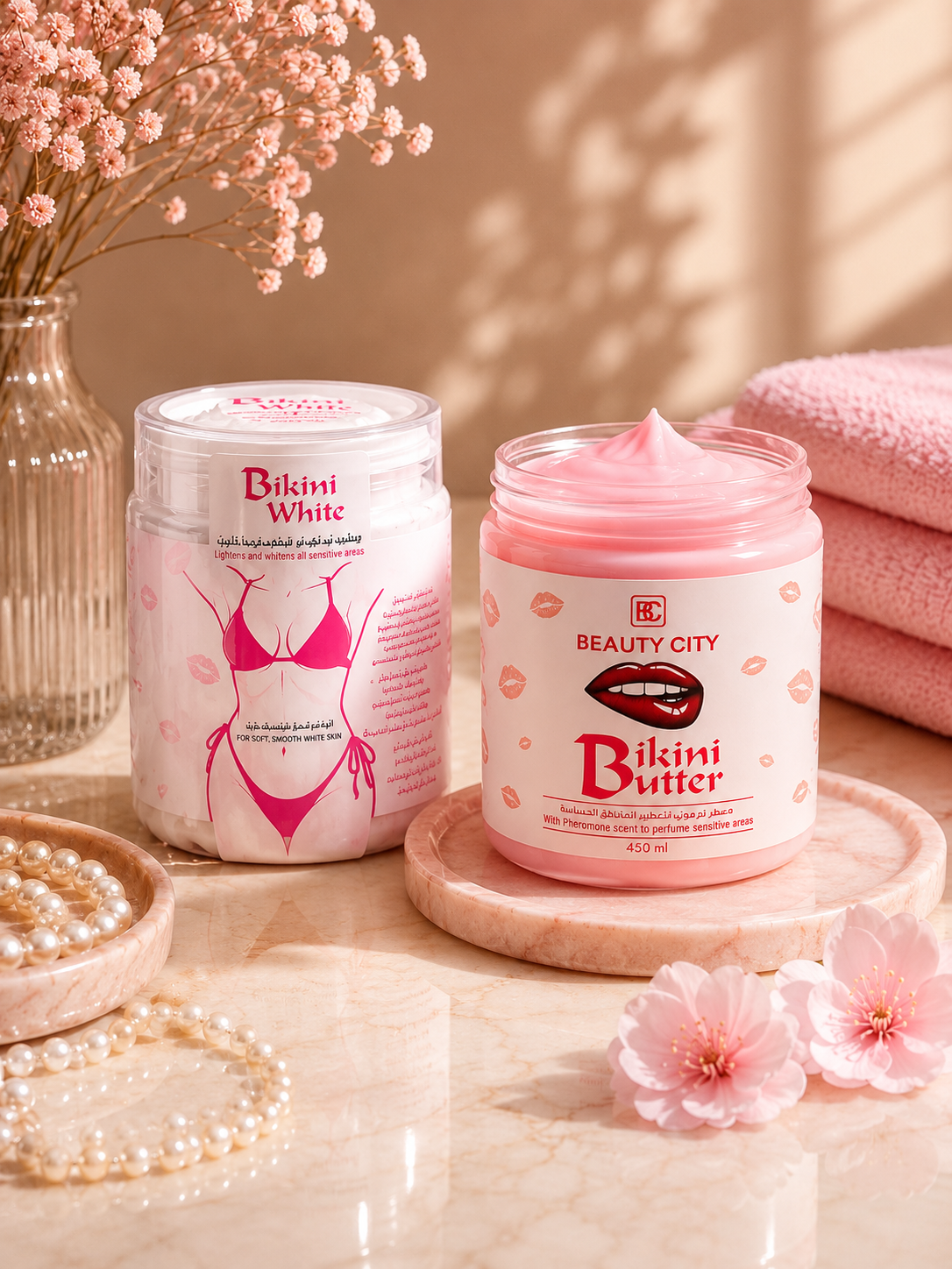 NEU: Beauty City Bikini Pink Body Butter – Intim Pflege & langanhaltender Duft 450ml 🌸✨