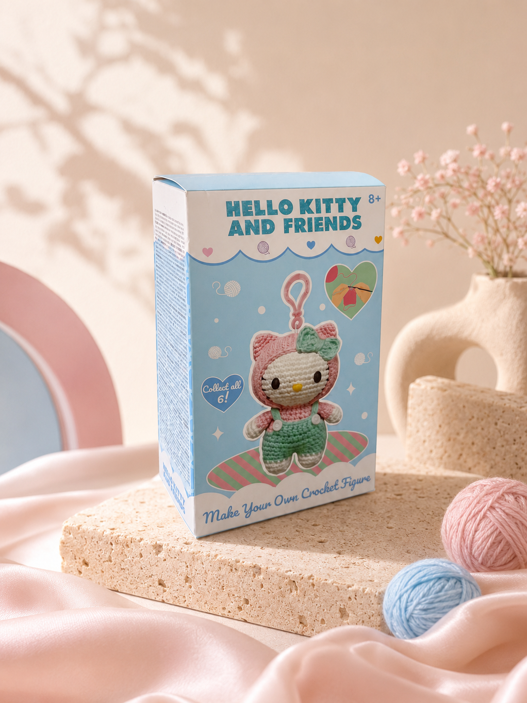 Hello Kitty Häkelset – Überraschungsfigur