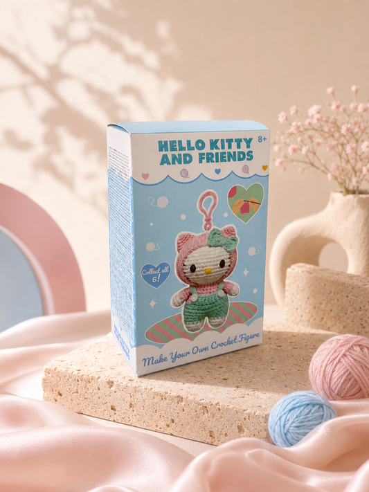 Hello Kitty Häkelset – Überraschungsfigur