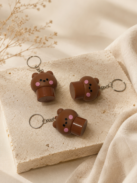 Beary Sweet Lips – Lippenbalsam-Schlüsselanhänger 1Stk