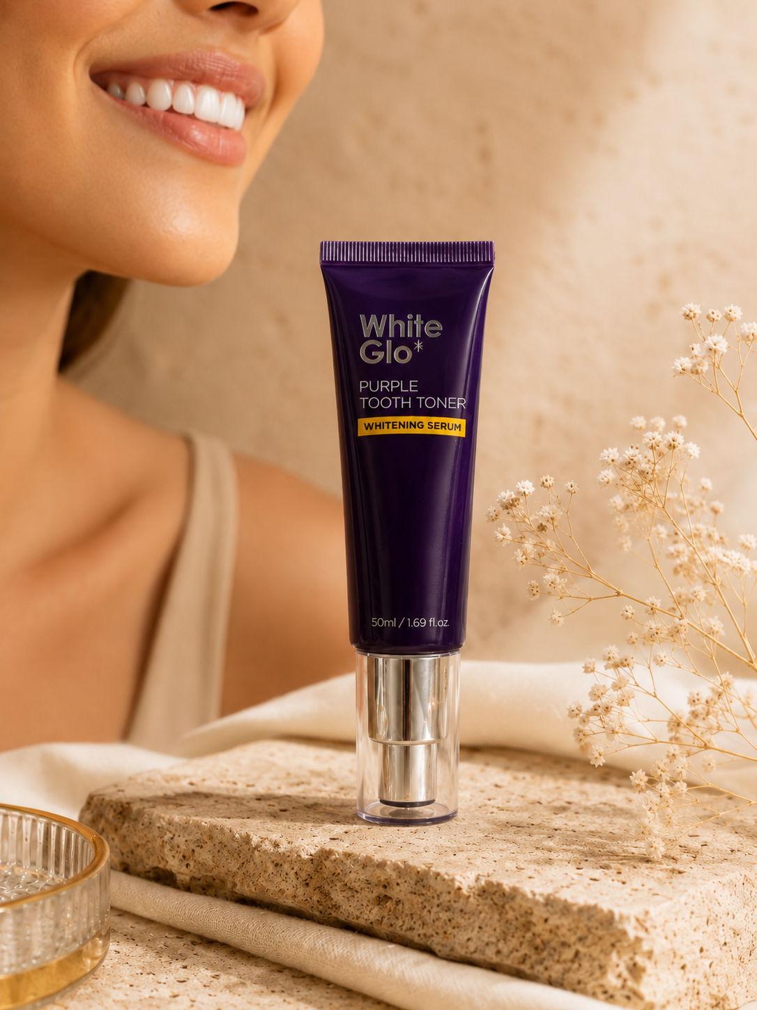 White Glo Purple Tooth Toner Whitening Serum – 50 ml
