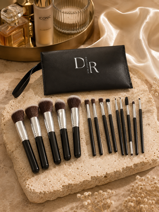 Dacostas Rem Premium Make-up Pinselset – 13-teilig mit Etui