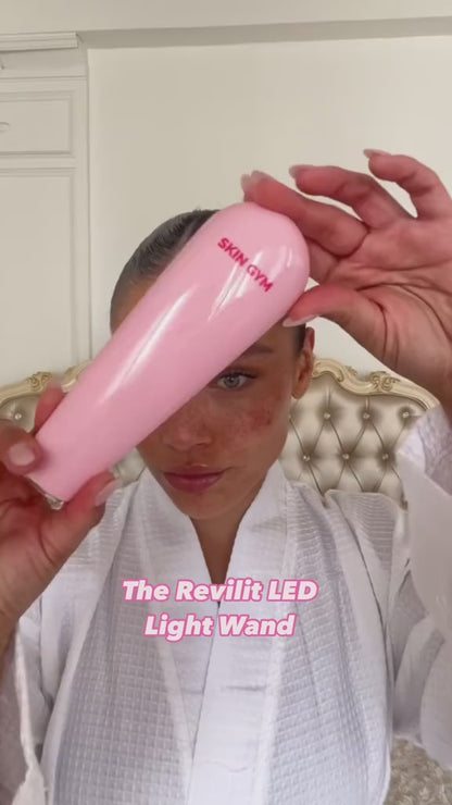 Skin Gym Revilit LED Light Therapy – Wireless (Pink)