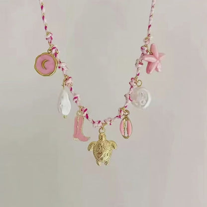 Ocean Charm Halskette – Edelstahl & wasserfest 🐚🌊